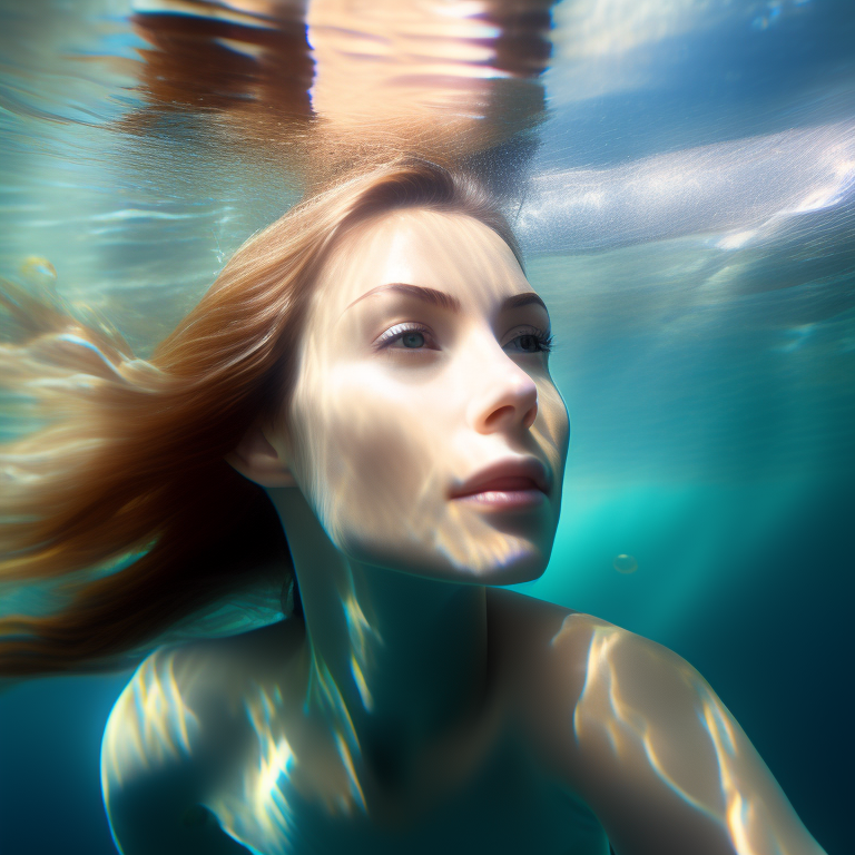 KREA AI - Professional award-winning portrait. underwater, s...