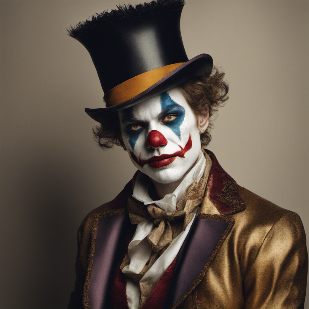 KREA AI - Fashion photography of a joker, 1800s renaissance,...