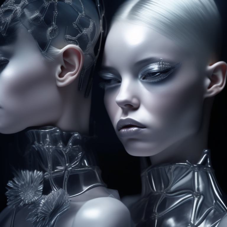 Krea Ai - Stunning Futuristic Gottfried Helnwein And Steven 